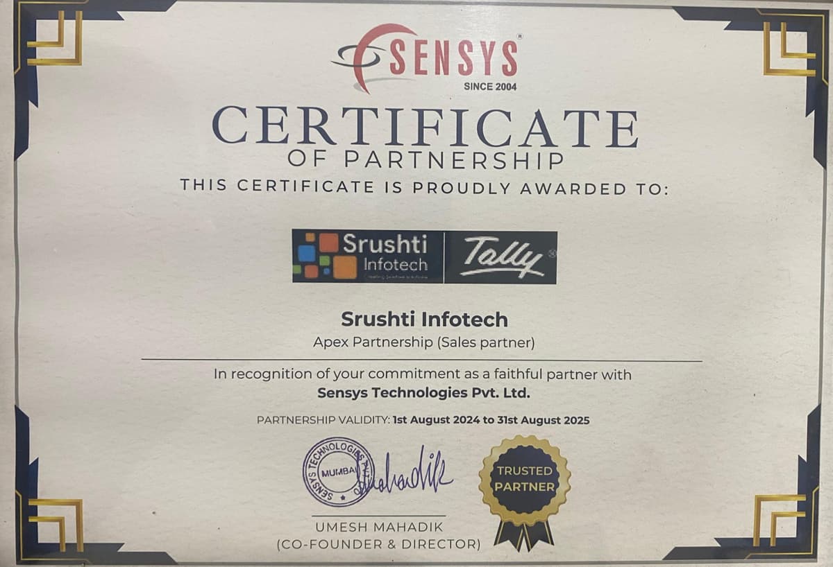 Gallery Certificate